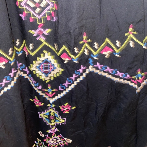 EMBROIDERED MAXI DRESS - Picture 8 of 14
